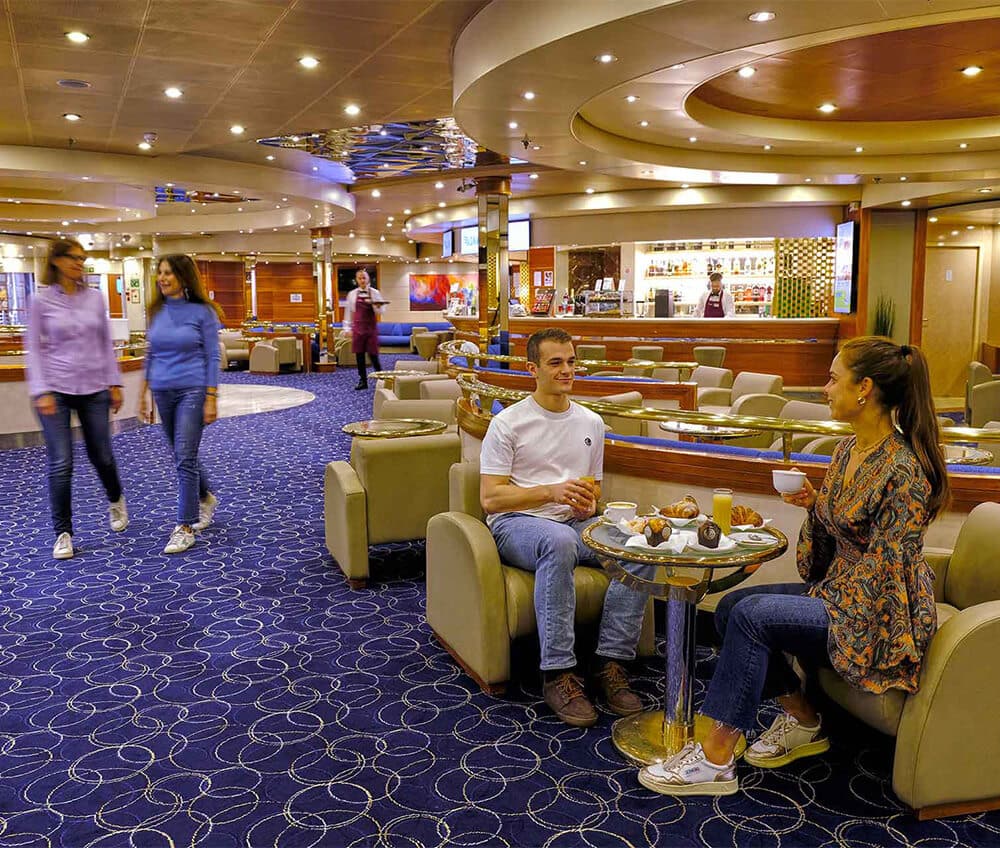 La colazione sulle navi GNV